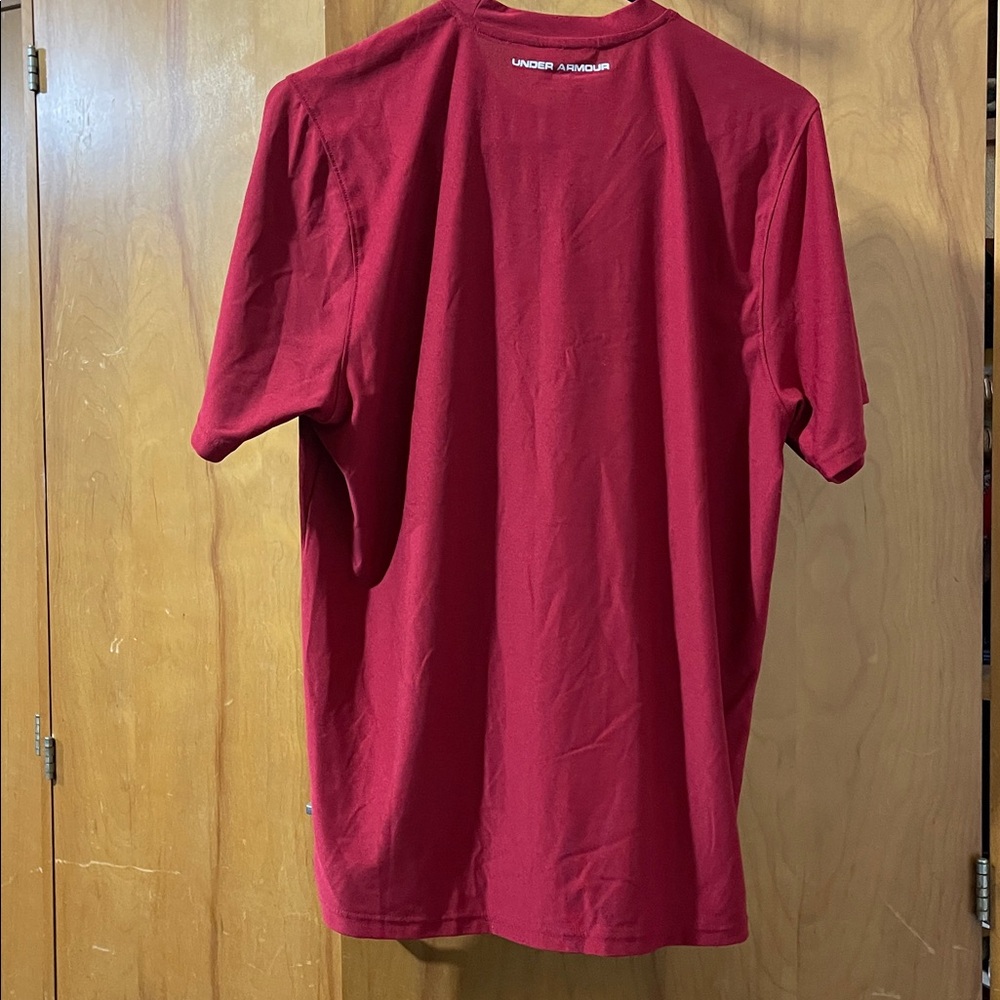 Under Armour Crimson Crewneck Tee - Picture 3 of 3